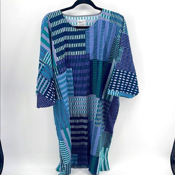 Sou Sou Kyoto Japanese kimono style scoop neck dress - Picture 1 of 6